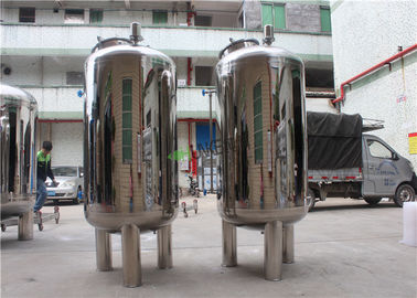 SS304 SS316L Milk / Beer / Water Storage Tank For Drinking Vertical