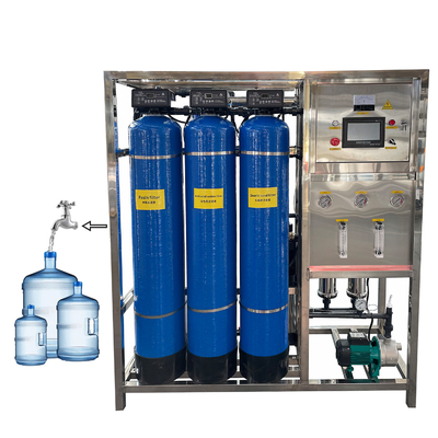 500lph Ro εργοστάσιο 500lph Ro σύστημα 500lph αντίστροφη όσμωση Ro σύστημα νερού Μηχανή καθαρού νερού για πόσιμο ντους Οικιακή χρήση